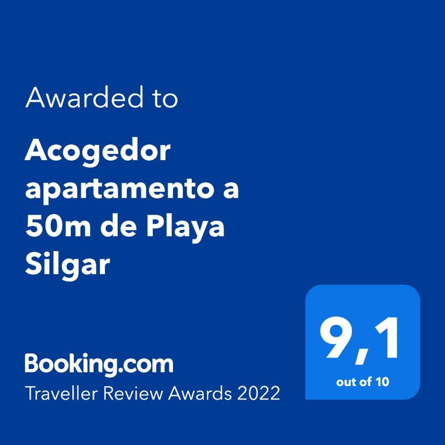 Desconectaengalicia Castelao, 50M Playa Silgar Apartment Sanxenxo Ngoại thất bức ảnh